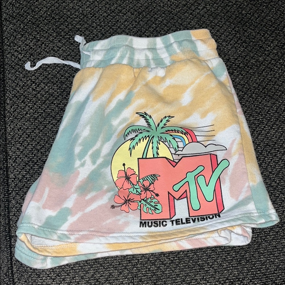 MTV Tie-Dye Women's Shorts